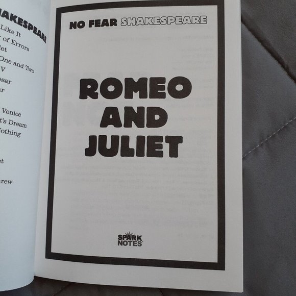 No Fear Shakespeare, Romeo and Juliet (No Fear Shakespeare) 2003 Paperback - Picture 7 of 11